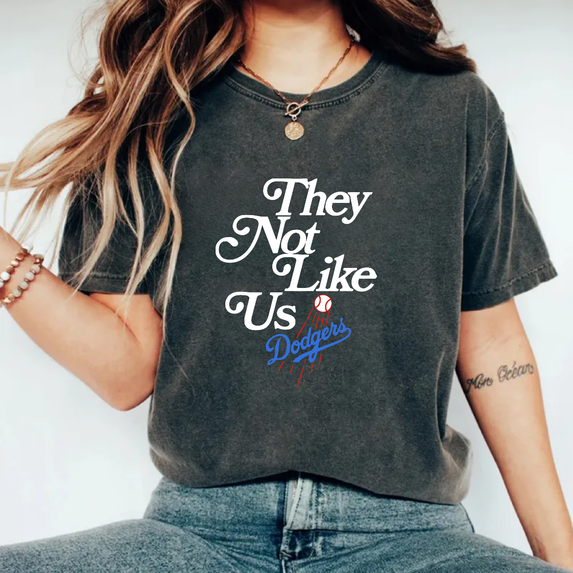 Vintage Dodger Baseball Tee