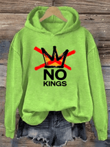 🔥Buy 3 Get 15% Off Women's  America has No Kings Printed Casual Hoodies