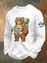 Men's Protect Our National Parks Print Long-Sleeved T-Shirt
