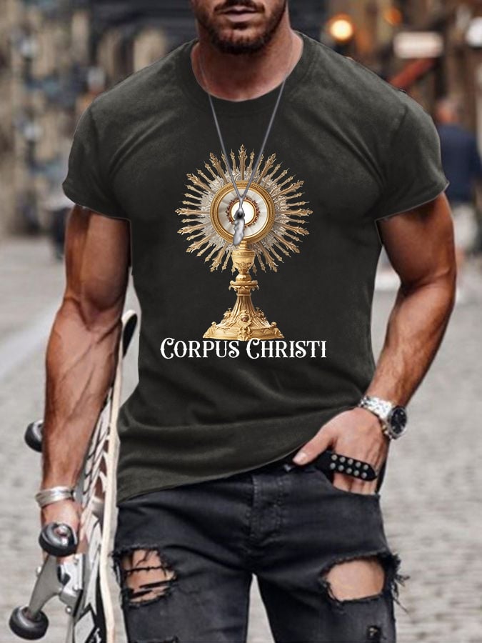 🔥Buy 3 Get 15% Off🔥Men'S Religious Catholic Communion T-shirt