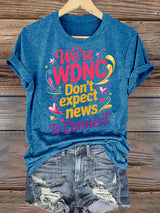 Women's  Retro Funny Proud Member Of Club Menopause Perimenopause Print T-Shirt