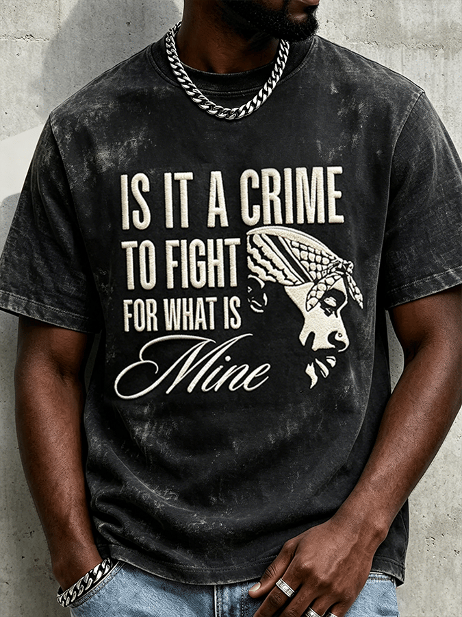 Men's Retro Rap Star Comfortable T-Shirt