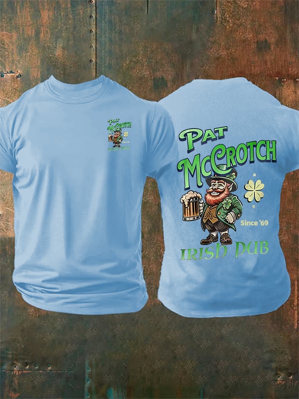 Men's  Pat McCrotch Irish Pub since '69  Print  T-Shirt