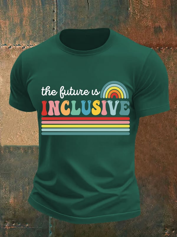 Men's The Future Is an Inclusive Print T-Shirt