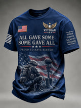 Men's Veteran Printed Short-Sleeve T-Shirt