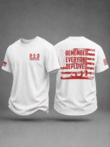 Men’s Retro Red Friday Printed T-Shirt