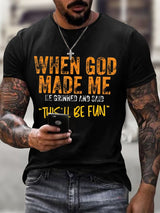 🔥Buy 3 Get 15% Off🔥Men'S Casual Faith Short-Sleeved T-Shirt