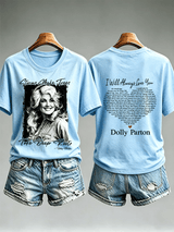 Women's  Vintage Signature Graphic Memorial T- Shirt