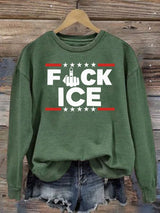 Women's  ICE  Print  Sweater