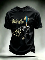 Men's Vintage Kornholio Graphic Funny T-Shirt