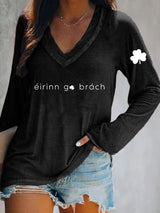 Women’s Erin Forever Printed V-Neck T-Shirt