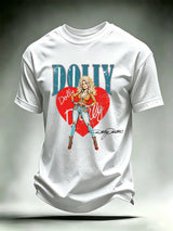 Men's Vintage Country Music Tribute Parton Tour T-Shirt