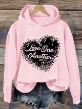 Women's Love One Another Print Sweatshirt