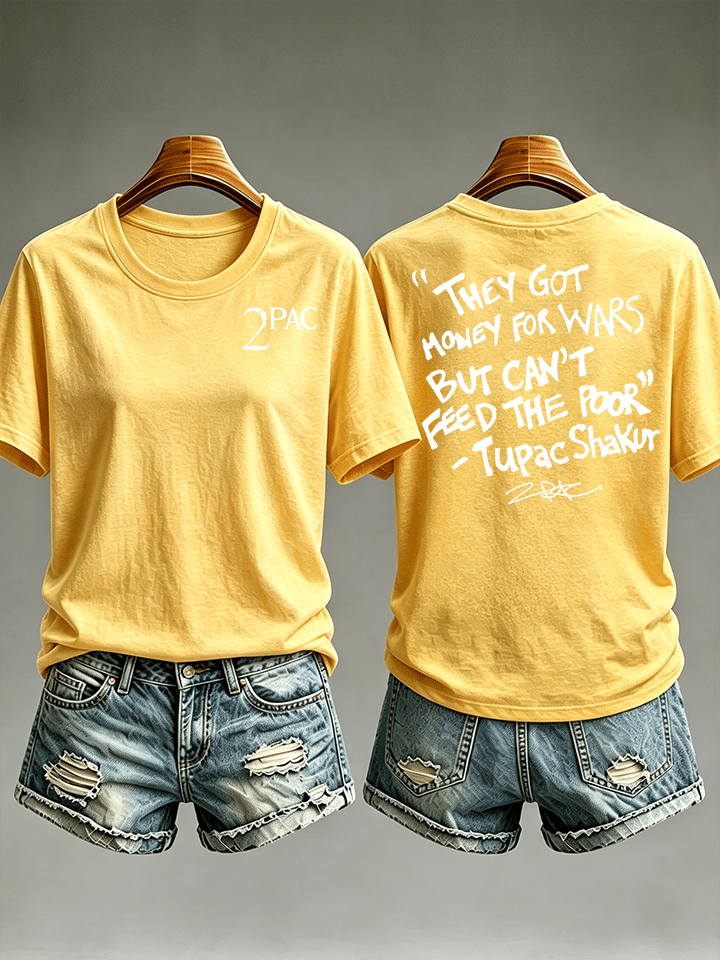 Women's They Got Money For Wars But Can't Feed The Poor Tee