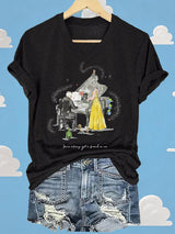 V-Neck Retro You've Always Got A Friend In Me Print T-Shirt