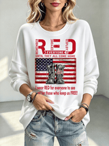 Women's Red Friday Veterans Sweatshirt