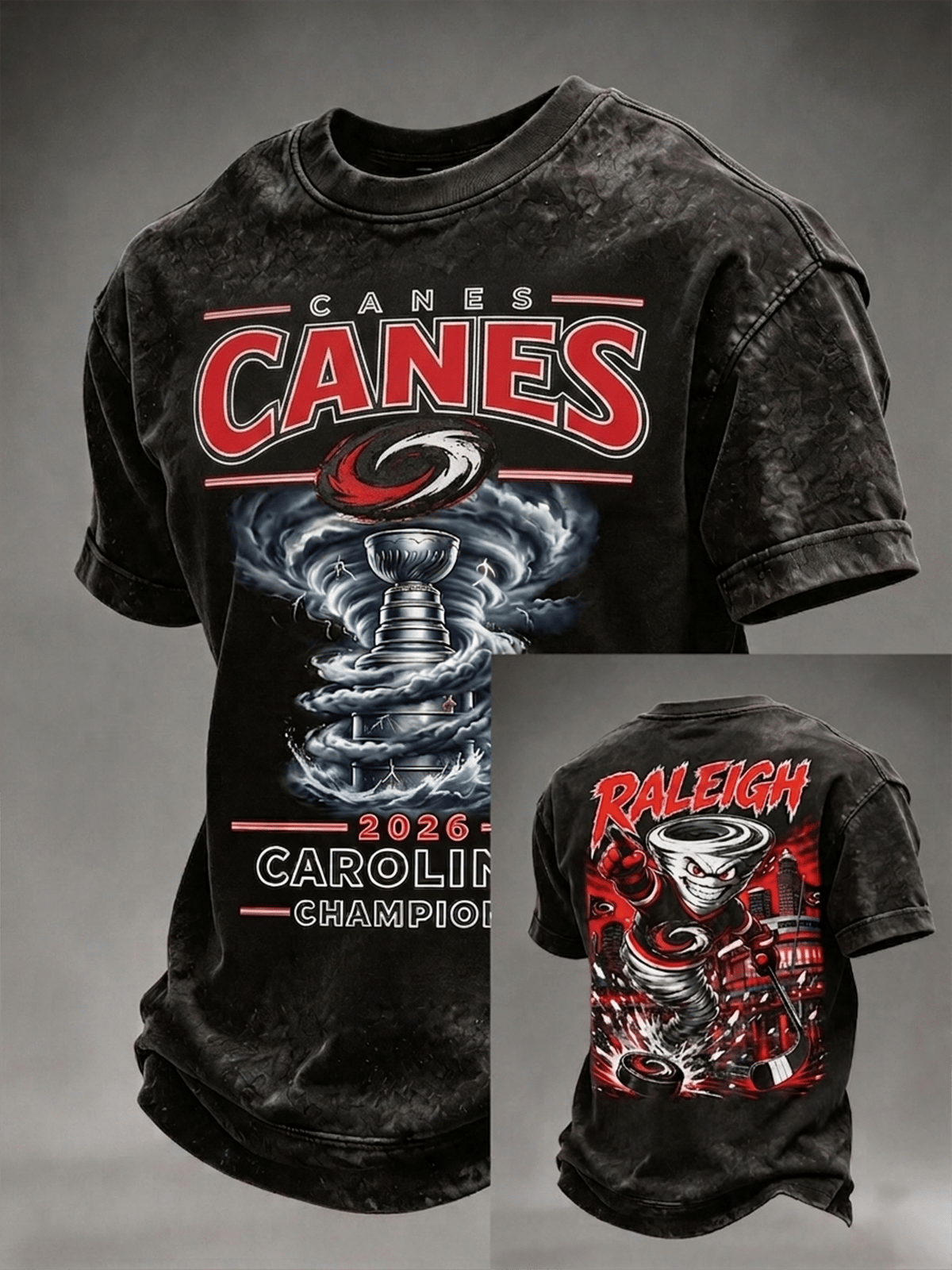 Men's Ice Hockey Printed Short-sleeved T-shirt