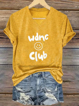 Women's  Retro Funny Proud Member Of Club Menopause Perimenopause Print  T-Shirt