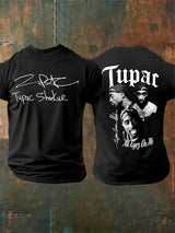 Men's  Character Signature Print T-shirt