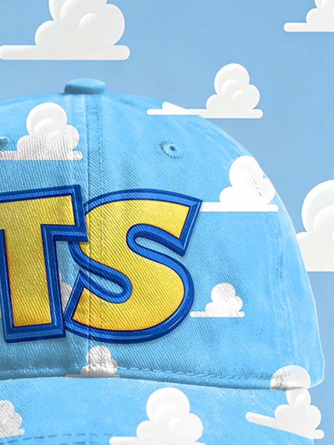 Retro I Knew It Print Baseball Cap