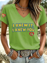 Women's Casual Print Short-Sleeve T-Shirt