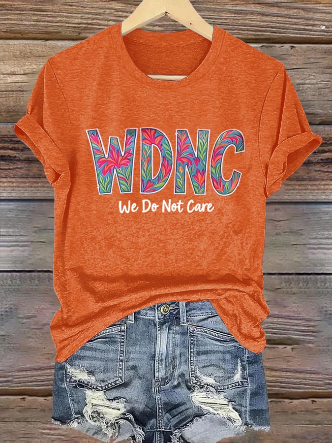 Women's WDNC Menopause and Perimenopause Print T-Shirt