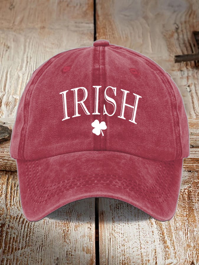 St. Patrick's Day Lucky Shamrock Baseball Cap