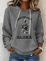 Women's Walk For Peace  Art Print Sweatshirt