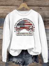 🔥Buy 3 Get 15% Off Women's   Pearl Harbor Memorial Day Hawaii USA Flag Day of Infamy Sweatshirt