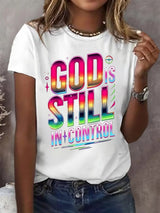 Women's Floral Christian  T-shirt