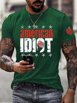 Men's Rock Band Short-Sleeved T-Shirt