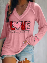 Women's Casual Valentine's Day Faith T-Shirt