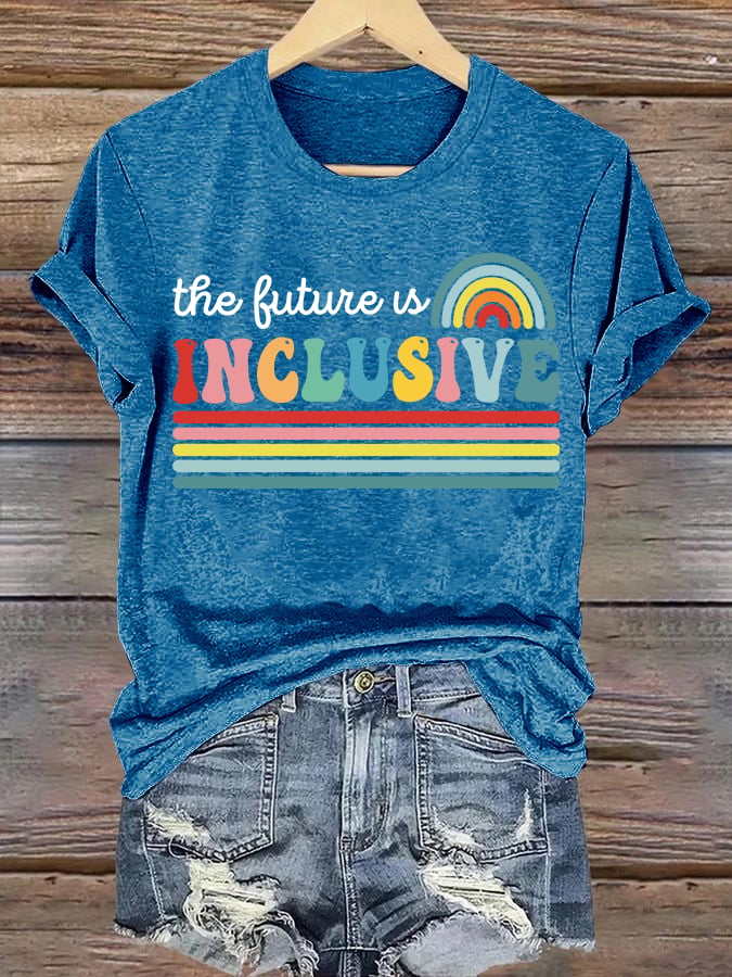 Women's  The Future Is an Inclusive Print T-Shirt