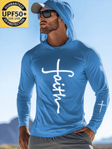 🔥Buy 3 Get 15% Off🔥🔥Hot Sale Picks 🔥Men's Faith Outdoor Sun Protection Breathable Cool Hooded Sun Protection Long Sleeve Top