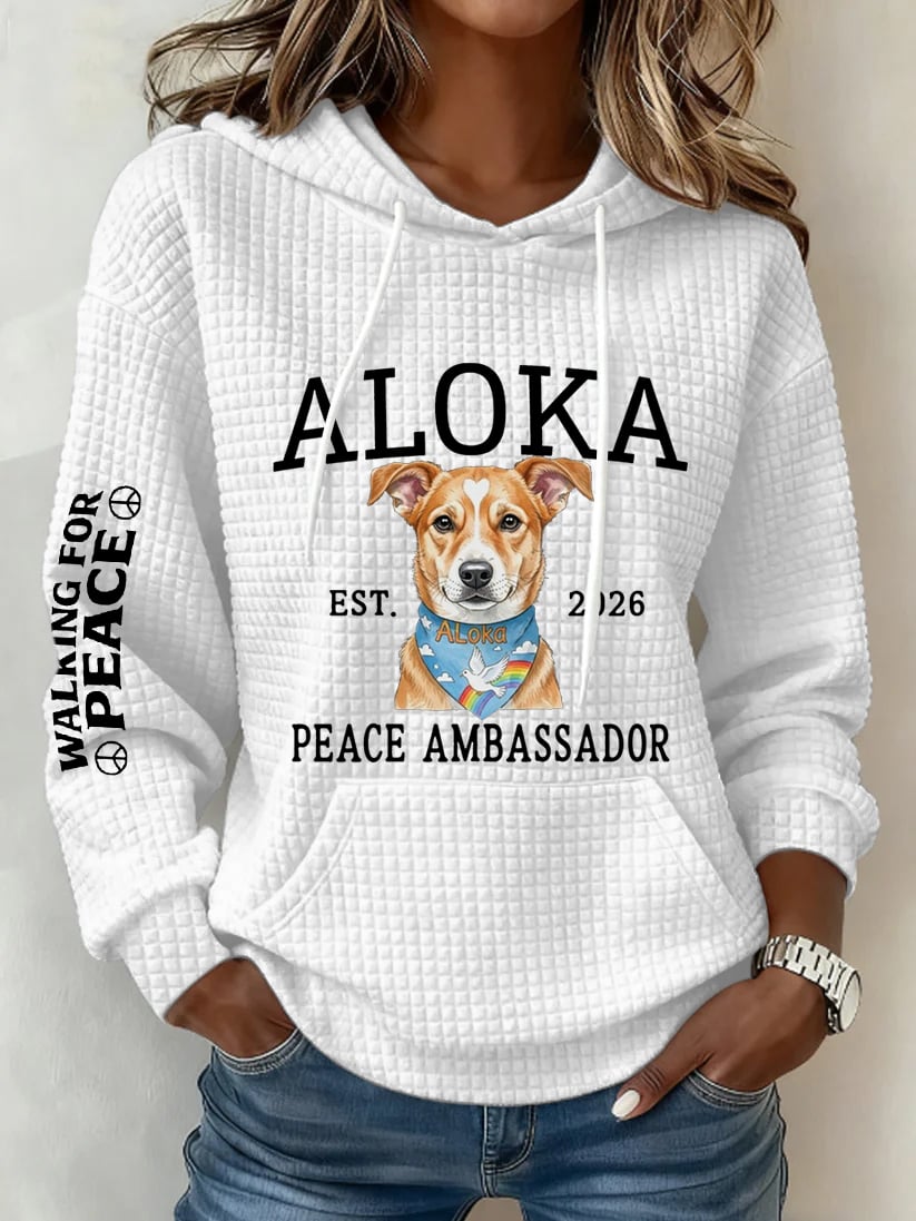Women's Walk For Peace  Art Print Sweatshirt