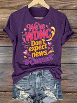 Women's  Retro Funny Proud Member Of Club Menopause Perimenopause Print T-Shirt