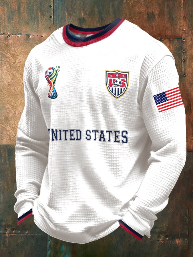 Men's USA Soccer Supporter Print T-Shirt