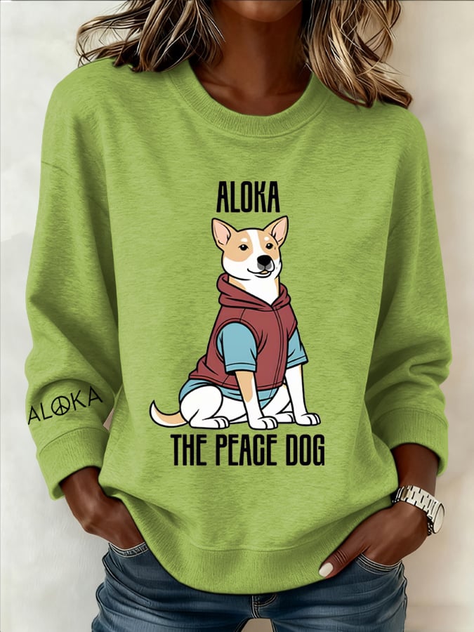 Women's Walk For Peace  Art Print Sweatshirt
