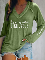 Women's  Hearts Print T-Shirt