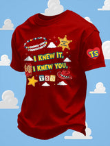 Men's Retro I Knew It Print T-Shirt