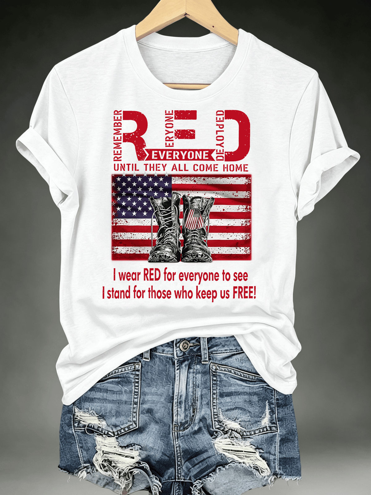 Women's Red Friday Veterans Shirt