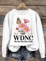 Women's  Retro Funny Proud Member Of Club Menopause Perimenopause Print  Sweatshirt