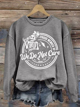 Women's   Retro Funny Proud Member Of Club Menopause Perimenopause Print  Sweatshirt