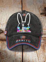 Puerto Rico Print Baseball Cap