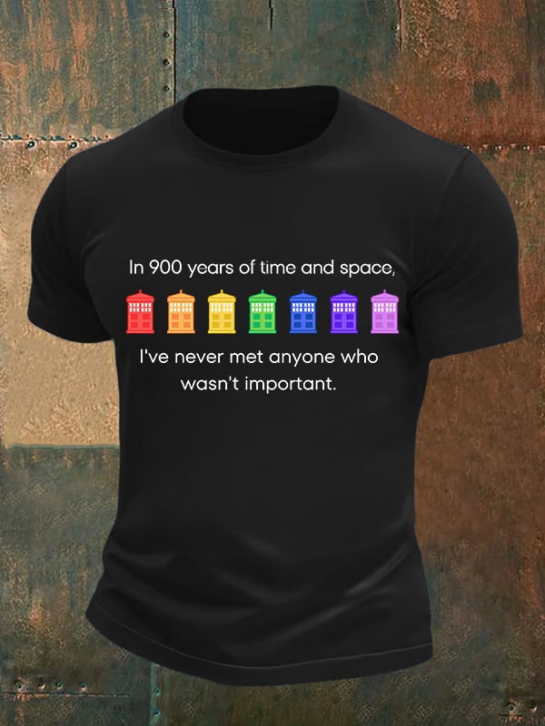 Men's Pride Rainbow Police Box , LGBT Pride Month T-shirt