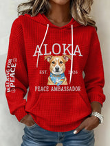 Women's Walk For Peace  Art Print Sweatshirt