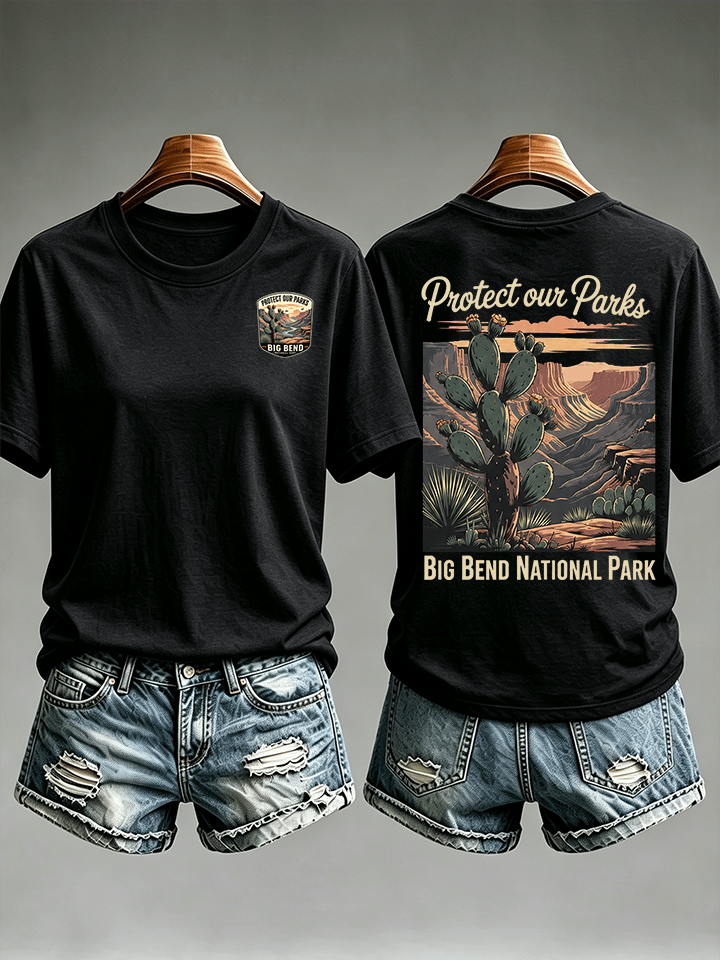 Women's  Protect our Parks - Big Bend National Park T-Shirt