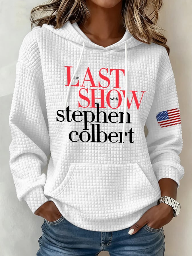 Retro Last Show Print Hoodie