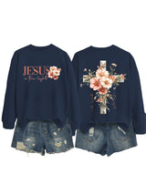 Women's Casual Jesus Sweatshirt