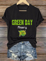 Women's Casual Printed Short-Sleeve T-Shirt